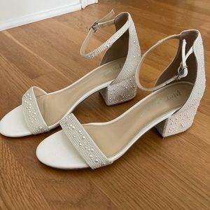 Betsey Johnson Ivory Heel